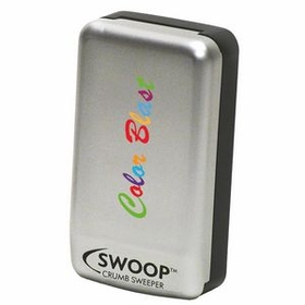 Custom Swoop Crumb Sweeper (Three Brushes), 4 7/8" L X 2 7/8" W X 1 3/8" H