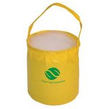 Justin Case Custom Yellow Pvc Fold Away Bucket, 9