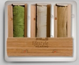 Custom Bamboo Towel And Box, 55 1/8