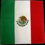 Custom 100% Micro Polyester Mexican Flag 22