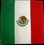 Custom 100% Micro Polyester Mexican Flag 22"X22", Price/piece