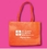 Custom Recycled PET Desert Orange Bag (13"x5"x13"), Price/piece