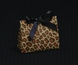Custom Leopard Purse Style Gift Bag (4.5