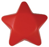 Custom Red Star Squeezies Stress Reliever