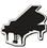 Custom PIANO1 - Indoor NoteKeeper&#0153 Magnet, Price/piece