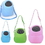 Custom Pet Carrier Bag, 6 4/6" L x 5 1/2" W, Price/piece