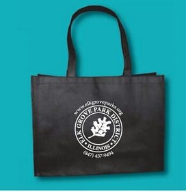 Custom Recycled PET Black Bag (16"x6"x16")