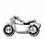 Custom MOTORCYCLE1 - Indoor NoteKeeper&#0153 Magnet, Price/piece