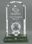 Blank Crystal Golf Award w/ Green Crystal Base (4 1/4"x7 1/4"), Price/piece