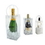 Custom PVC Wine Cooler Bag, 4 5/16" L x 4 5/16" W x 9 13/16" H, Price/piece