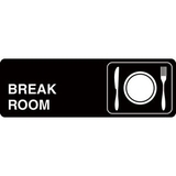 Custom Break Room Acrylic Facility Signs, 9