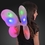 Blank Blinking Pink LED Fairy Wings, 14.5" H X 20.5" W, Price/piece