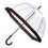 Custom Transparent Umbrella, 33" L x 44" W, Price/piece