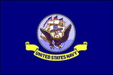 Custom Navy Armed Forces Endura-Poly Mounted Flag (12