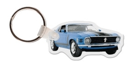 Custom Mustang Key Tag