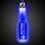 Custom 24" Blue Round Bottle Light-Up Pendant Necklace, Price/piece