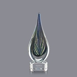 Custom Cobourg Award on Clear Base - 9 1/2