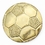 Blank Gold Soccer Pin, 7/8" W, Price/piece