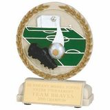 Custom Soccer Stone Resin Trophy(Without Base)