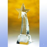 Custom Rising Star Crystal Award - Small, 8.5