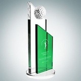 Custom Green Success Golf Trophy (Large), 10