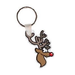 Custom Rudolph Animal Key Tag