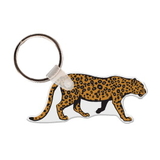 Custom Leopard Animal Key Tag