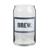 Custom Beer Can Glass, 5.25