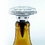 Custom Clear Optic Crystal Bottle Stopper, 4.25" H, Price/piece