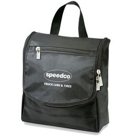 Jet-Setter Amenity Kit, Travel Kit, Custom Logo Cosmetic bag, Personalised Toiletry Bag,, 8.75" W x 9" H x 3" D
