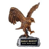 Custom Eagle School Mascot w/ Plate