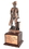 Custom Electroplated Minuteman Trophy on Walnut Base (16"), Price/piece