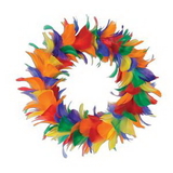 Custom Feather Wreath, 12