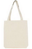 Custom Biodegradable Cotton Canvas Tote Bag (13 1/4