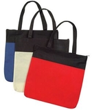 Custom Non Woven Polypropylene Zippered Tote Bag (16