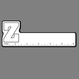Custom Letter Z 6 Inch Ruler