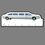 Custom 6" Ruler W/ Full Color Lincoln Stretch Limousine, Price/piece