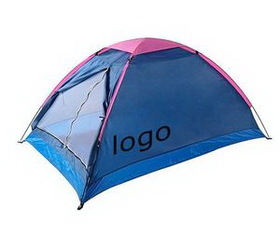 Custom Outdoor 2 Persons Camping Tent, 78 3/4" L x 59" W x 43 5/16" H