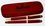 Custom 6-3/4"x2"x7/8" Rosewood Rollerball / Ballpoint Pen Set With Box, Price/piece