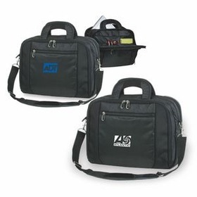 Custom Graduate Compu-Briefcase, Laptop Portfolio, Messenger Bag, 16.5" L x 12.5" W x 4" H