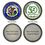 Custom Die Cast "Speed" Challenge Coin with Full Color Imprint, Price/piece