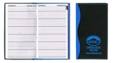 Custom Soft Cover 2 Tone Vinyl Holland Series Address Book, 3 5/8