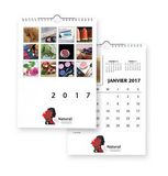 Wall Calendar w/ Custom Images (8 1/2