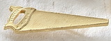 Custom Series 3000S Saw MasterCast Design Cast Lapel Pin