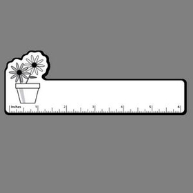 Custom Flower Pot 6 Inch Ruler