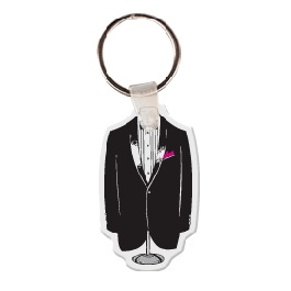 Custom Tuxedo Coat Key Tag