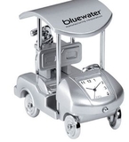 Custom Metal Golf Cart Clock
