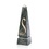 Custom Groove Obelisk Award/ Green Marble - 8"x2 1/2"x2 1/2", Price/piece
