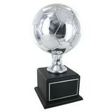 Custom Silver Soccer Trophy (16