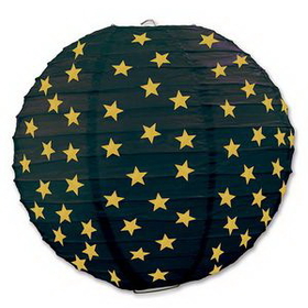 Custom Star Paper Lanterns, 9.5" W